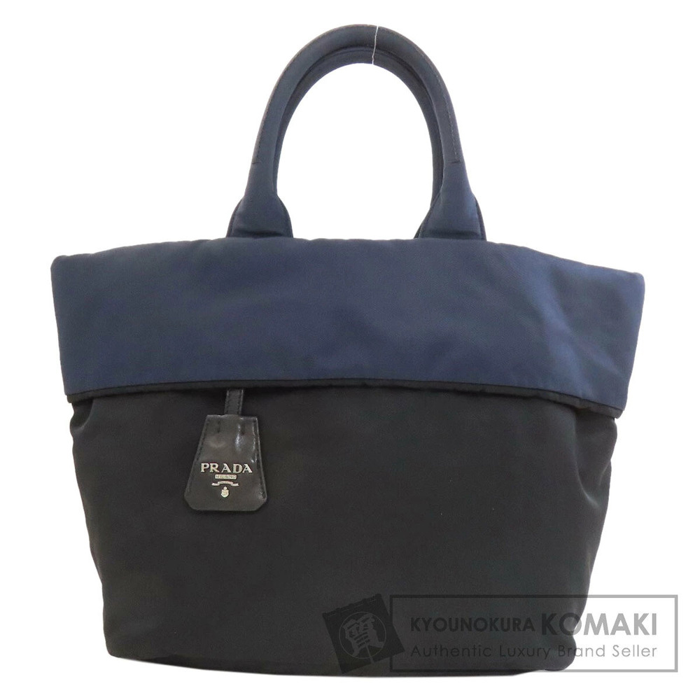 Prada Tessuto tote Shoulder Bag Black